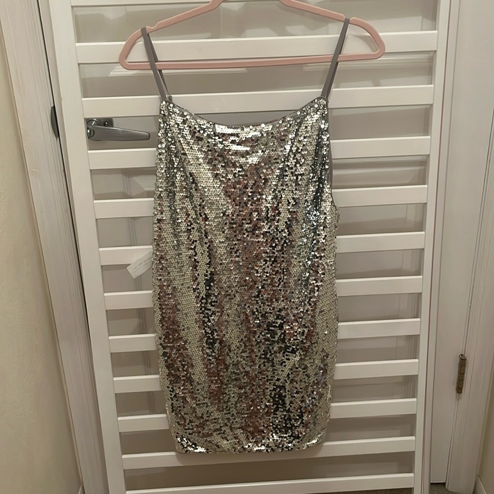 NWT Fame & Partners Sequin Dress